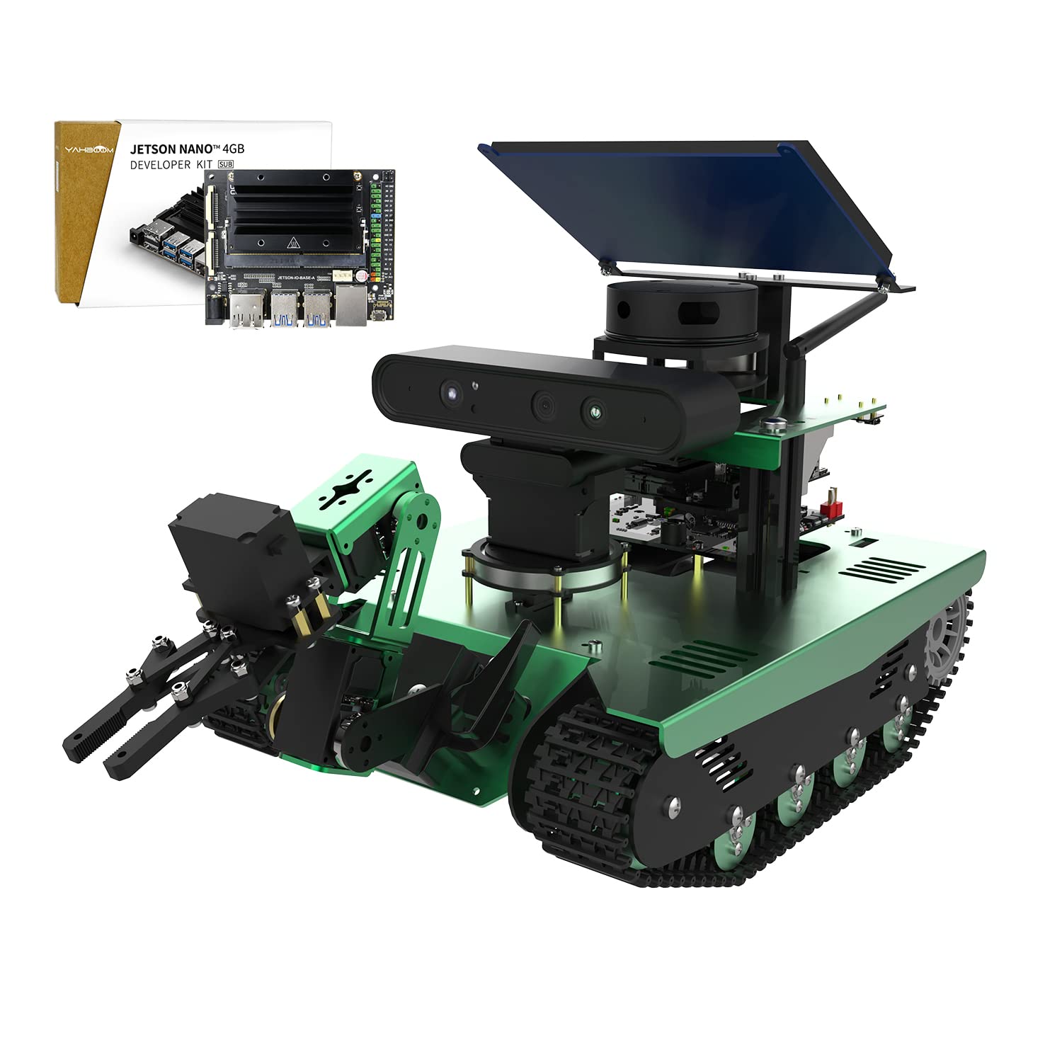 Buy Yahboom Jetson Nano AI Robotic Kit with Silan A1 Radar ROS Smart