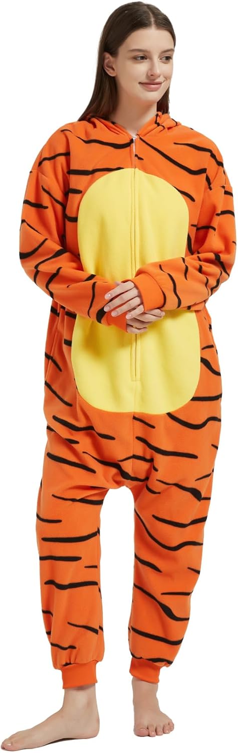 Animal Onesie Adult Unisex One-Piece Pajamas Cosplay Costume For Men Women - Image 3