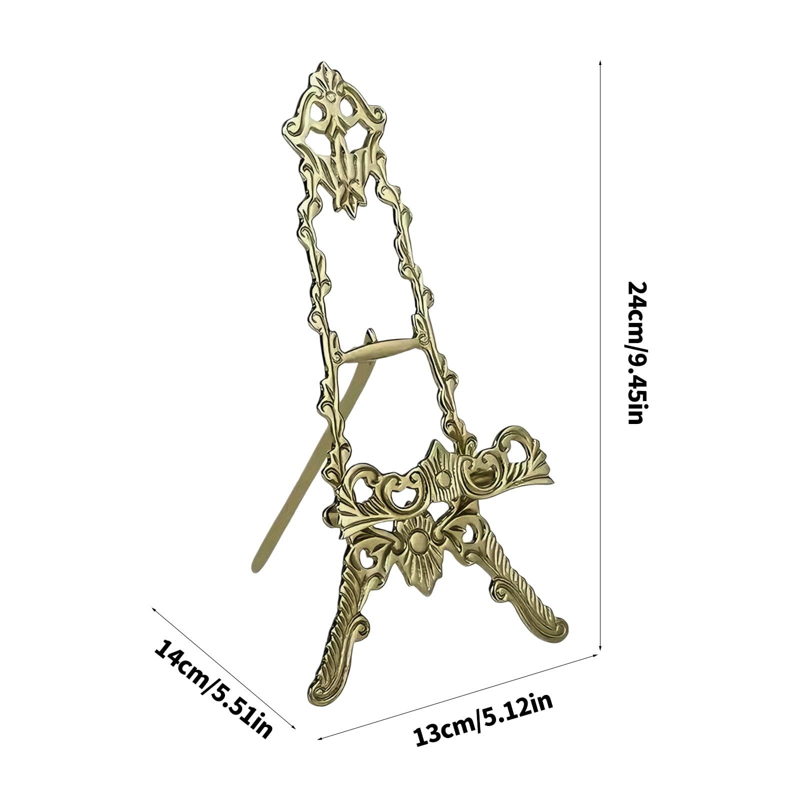 Cavalletto per Esposizione Dipinti con Base Stabile