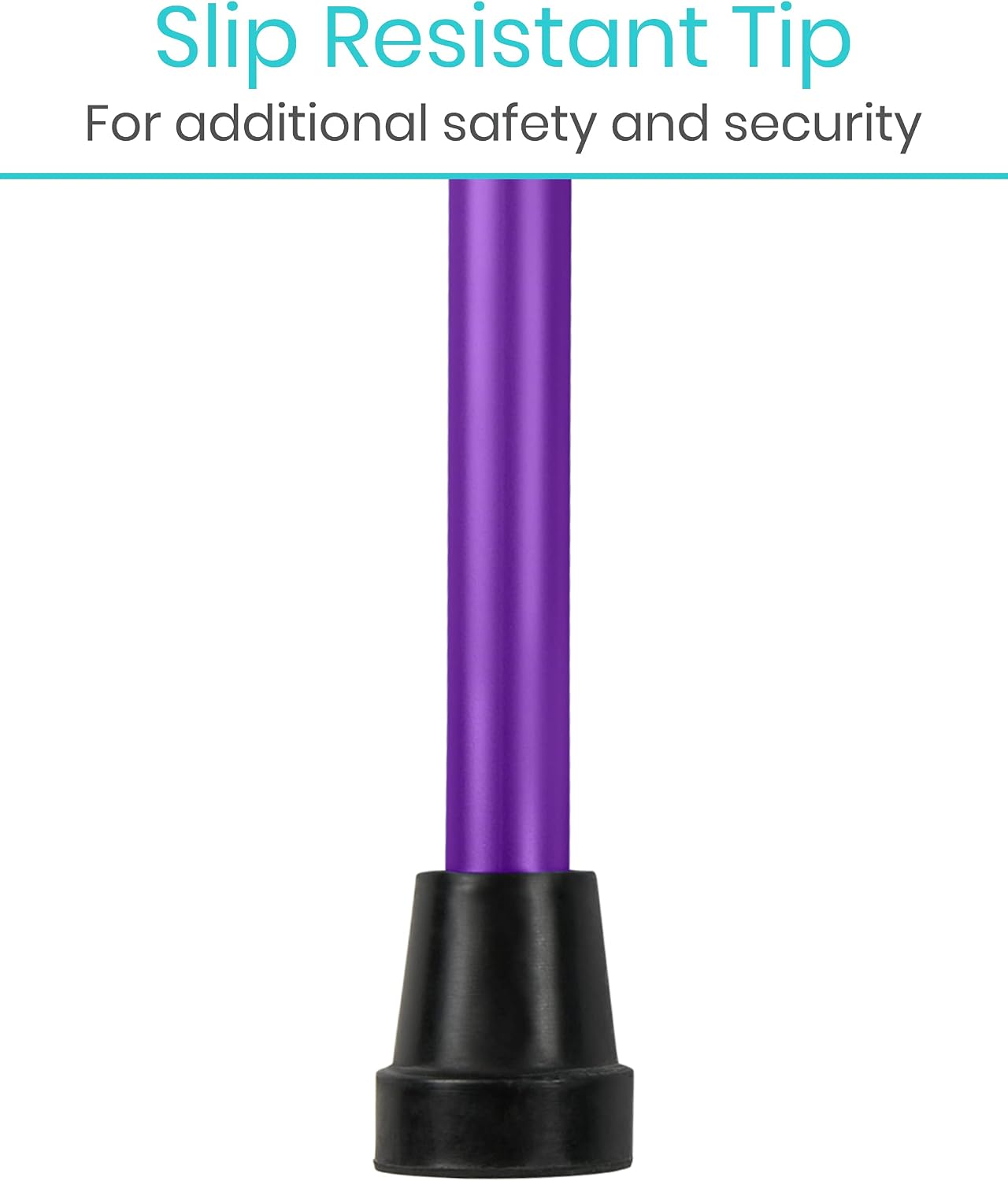 Bіg Sаlе Vive Folding Cane - Foldable Walking Cane for Men, Women - Fold-up, Collapsible, Lightweight, Adjustable, Portable Hand Walking Stick - Balancing Mobility Aid - Sleek, Comfortable T Handles (Purple)