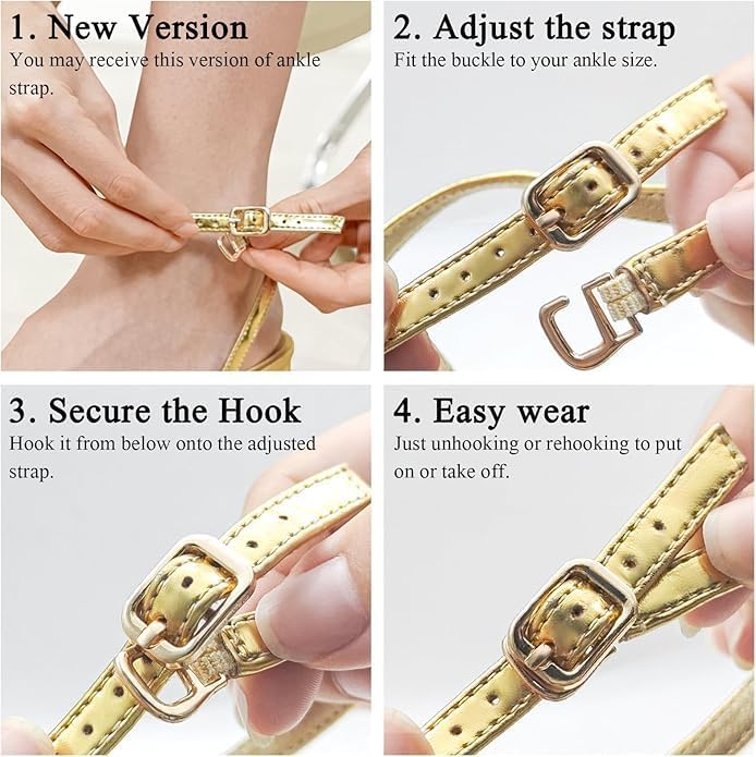 Women's Sandals Black Strappy Heels for Women Dressy Open Square Toe Comfort Chunky Block Heel Dress Shoes for Prom Party Wedding 8 - Image 4