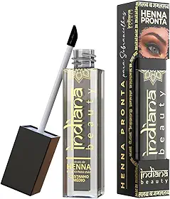 Indiana Beauty Henna Pronta para Sobrancelhas, Castanho Médio, 4g