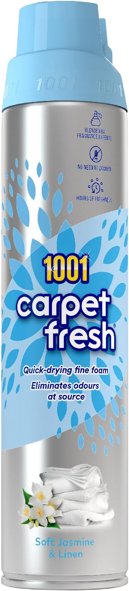 1001 Carpet Fresh Soft Jasmine & Fresh Linen Fragrance – Quick drying, For us...