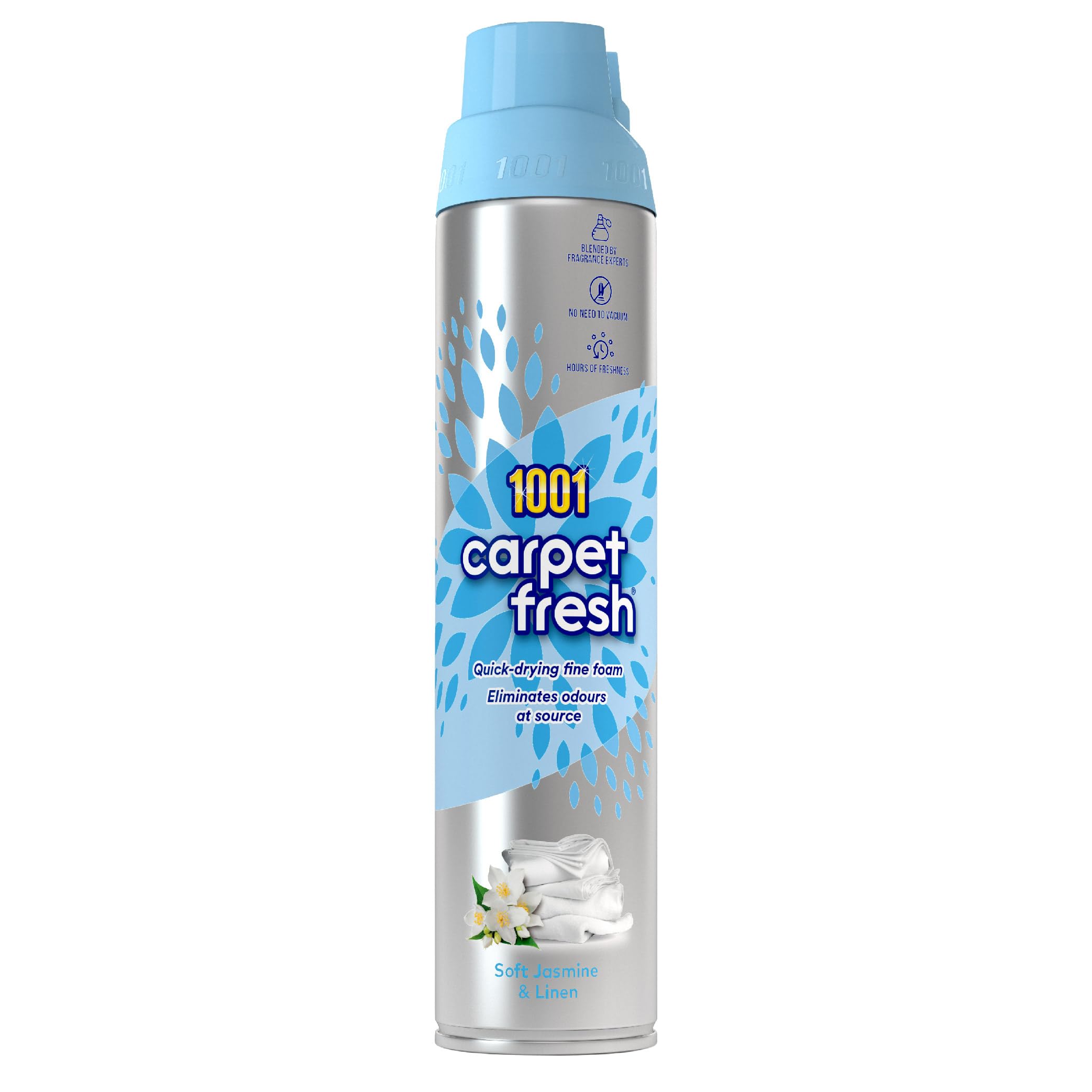 1001 Carpet Fresh Soft Jasmine & Fresh Linen Fragrance – Quick drying, For us...