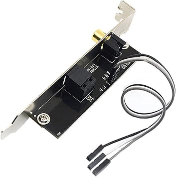 Support SPDIF Optical and RCA Outplate Cable Bracket for ASUS, Gigabyte MSI Motherboard for APE / FLAC / Dolby