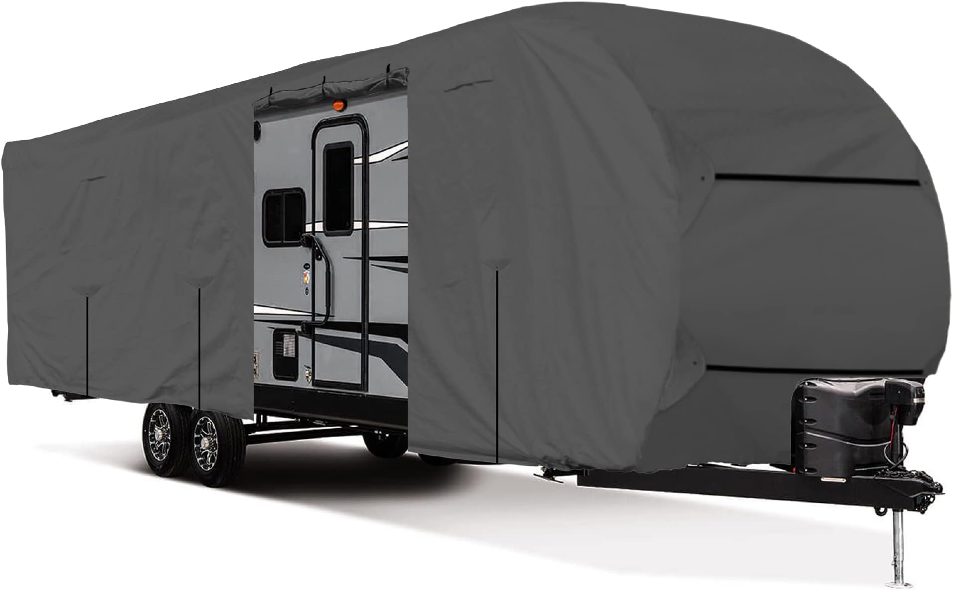 NEH Top Travel Trailer RV Cover for 27ft 30ft Length RV Cover