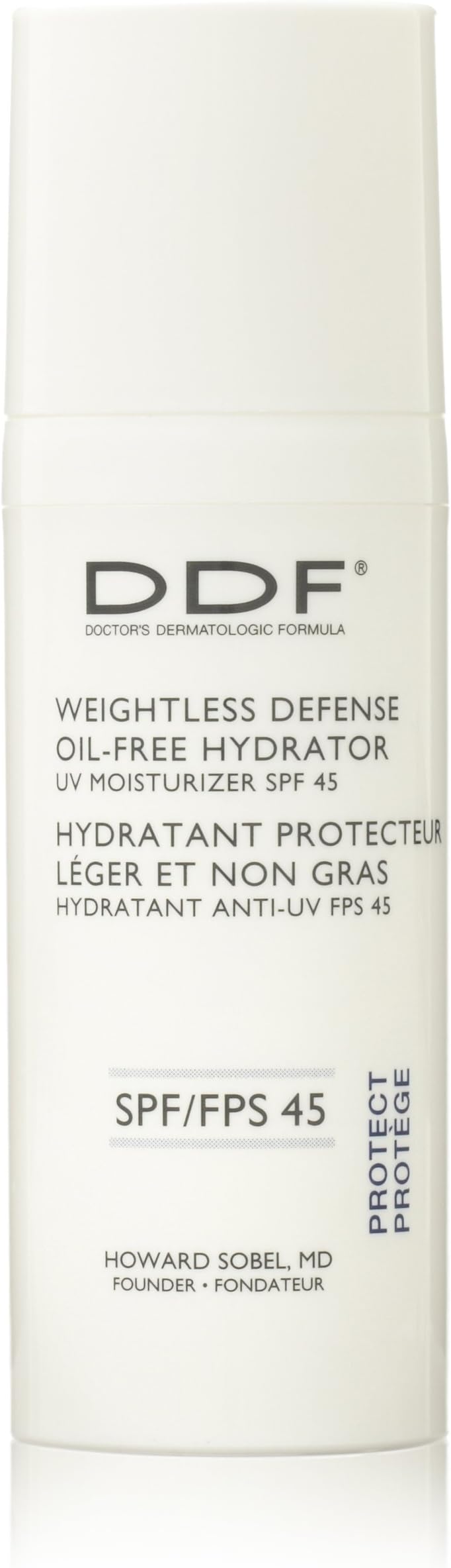 DDF Weightless Defense Oil-Free Hydrator UV Moisturizer SPF 45 , 1.7 oz