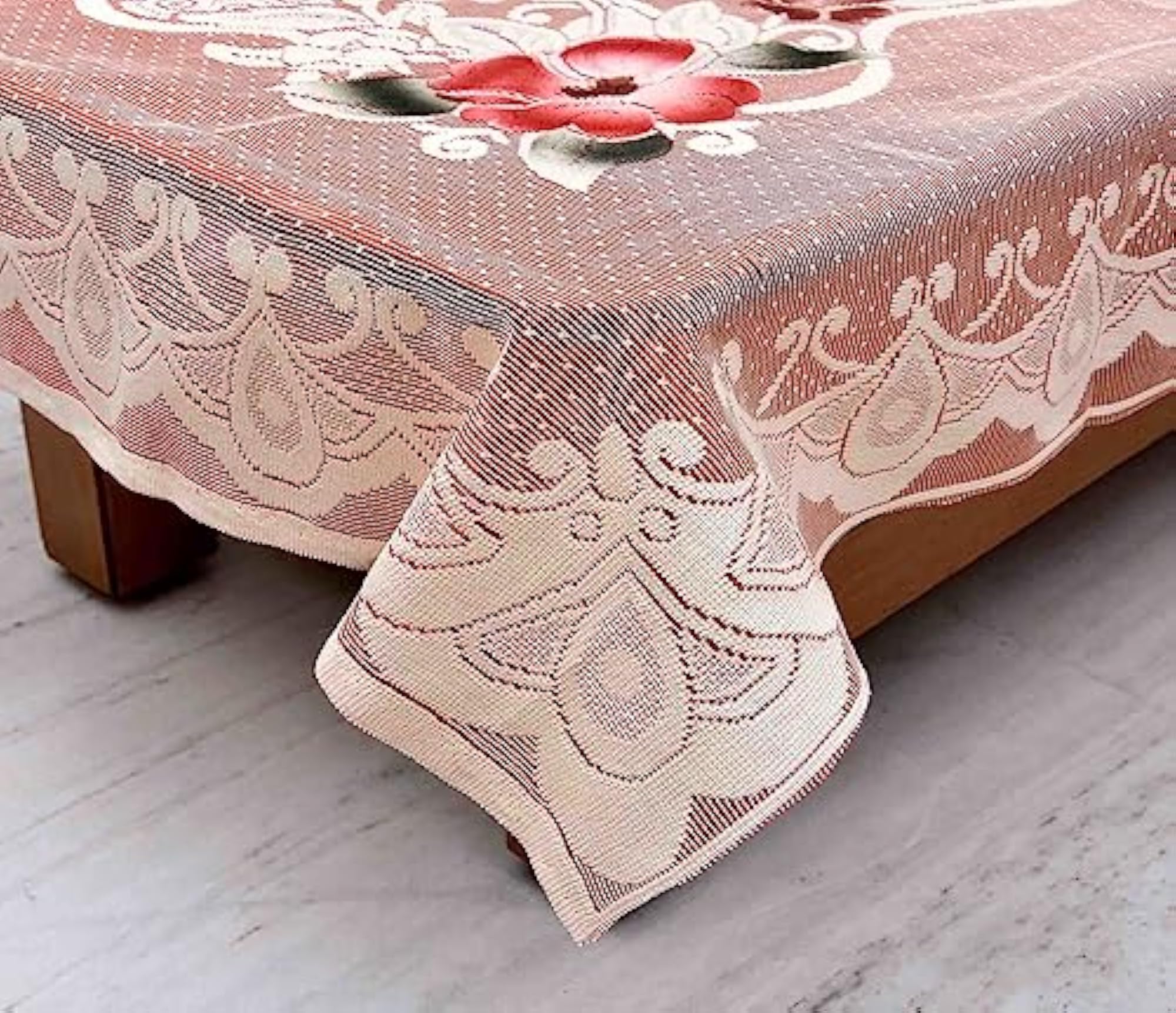 Multicolour Printed Table Cloth, Versatile Center Table Cover