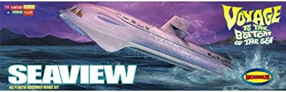 Moebius MMK808 1:350 Scale Seaview Submarine Vttbot Model Kit
