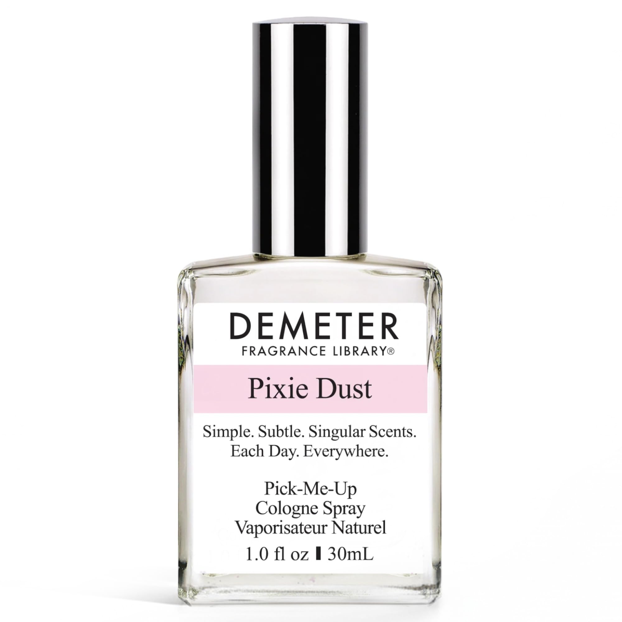 DEMETER Natural Perfume Spray Cologne for Women, Pixie Dust, 1 oz