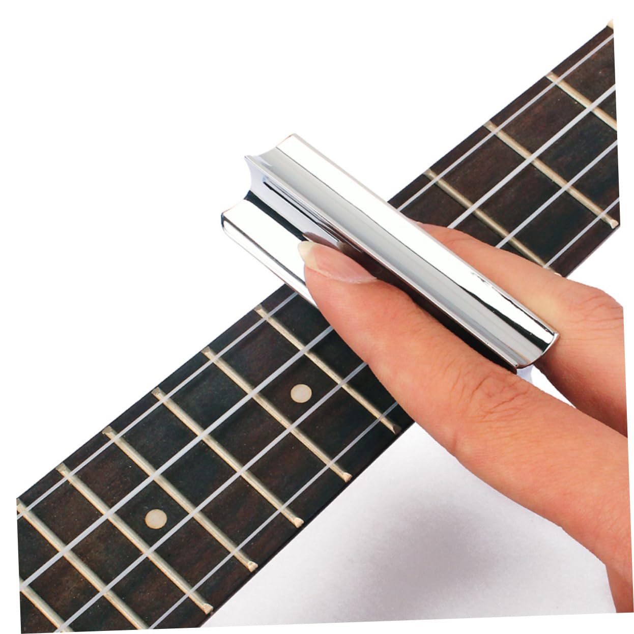 SUPVOX 2pcs Stainless Steel Guitar Slide Bars Slide Bar for Guitar Accessories