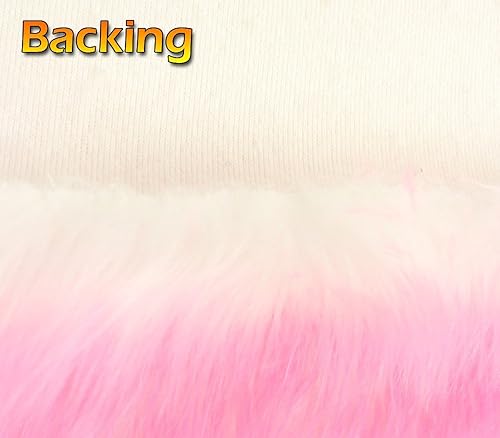 Miniatura 6 de The Yard (Aruba) - Tela de pelo sintético de pelo largo con respaldo blanco de 60 pulgadas de ancho