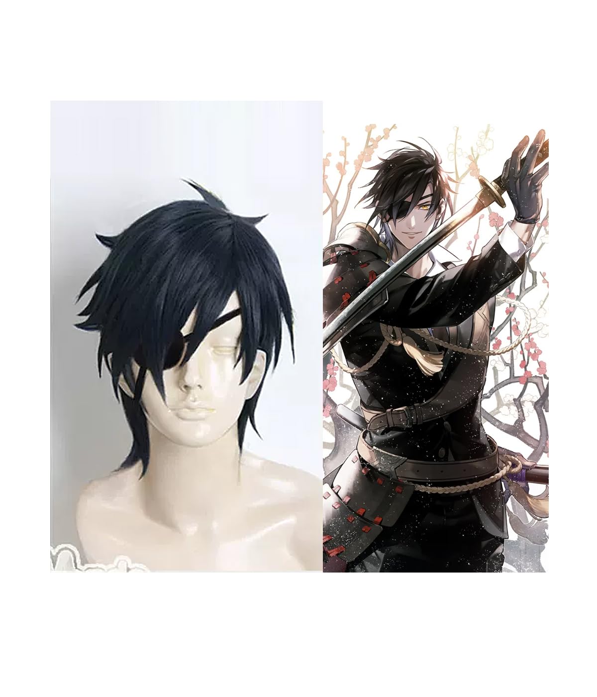 刀剣乱舞　燭台切光忠　コスプレ衣装　ウィッグ Amazon.co.jp: [YATU]とうけんらんぶ 刀剣乱舞 燭台切光忠 しょくだい