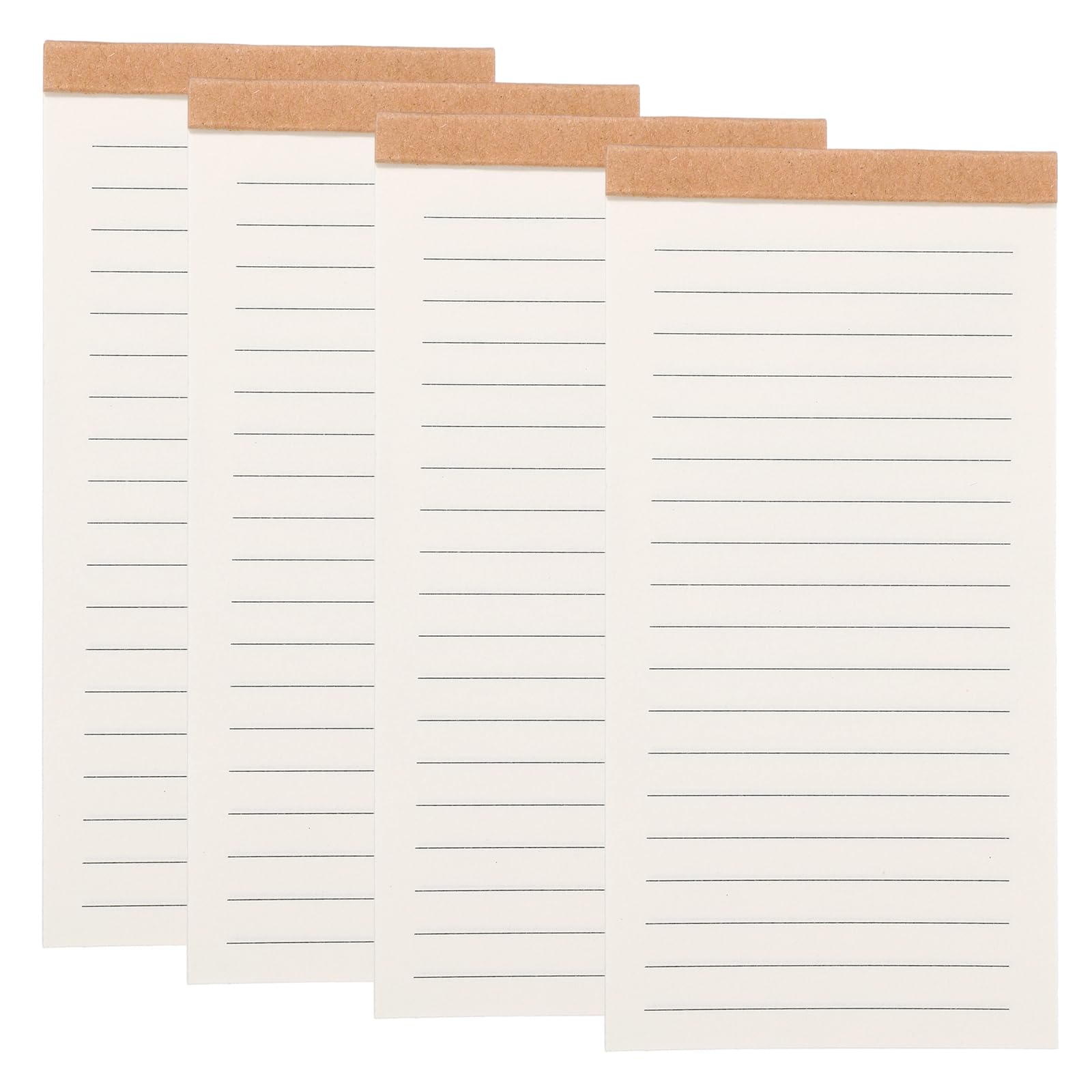 PATIKIL Portable Field Notes, 4 Pcs Small Notepads 50 Sheets Pocket Notebooks Memo Books to Do List Organizer Planner Daily for Work Office Journey, Lined