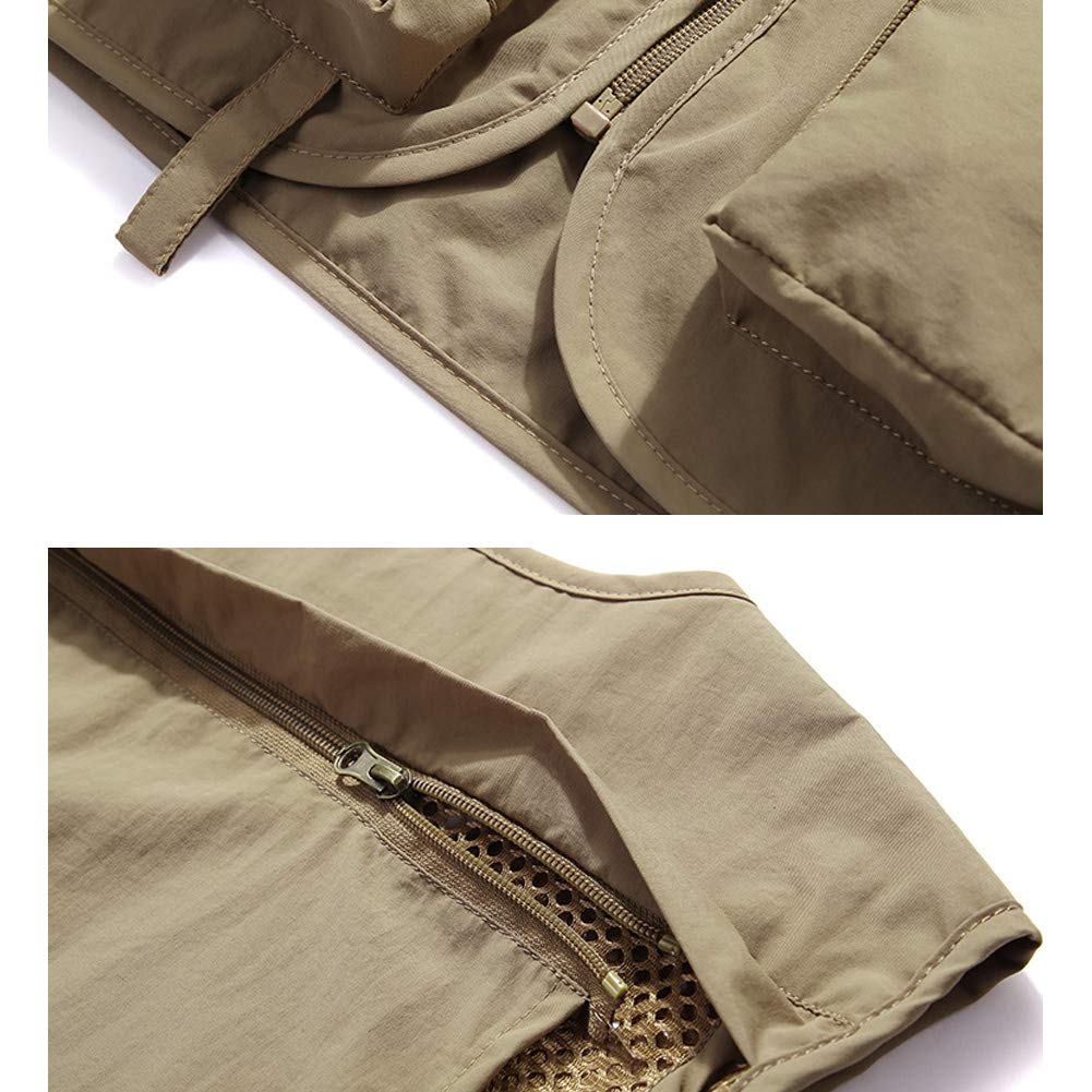 Gilet de pêche en maille respirante pour homme - Pour photographie, travail, extérieur, chasse, voyage, safari, journaliste, mariage, etc. - Rouge - X-Large