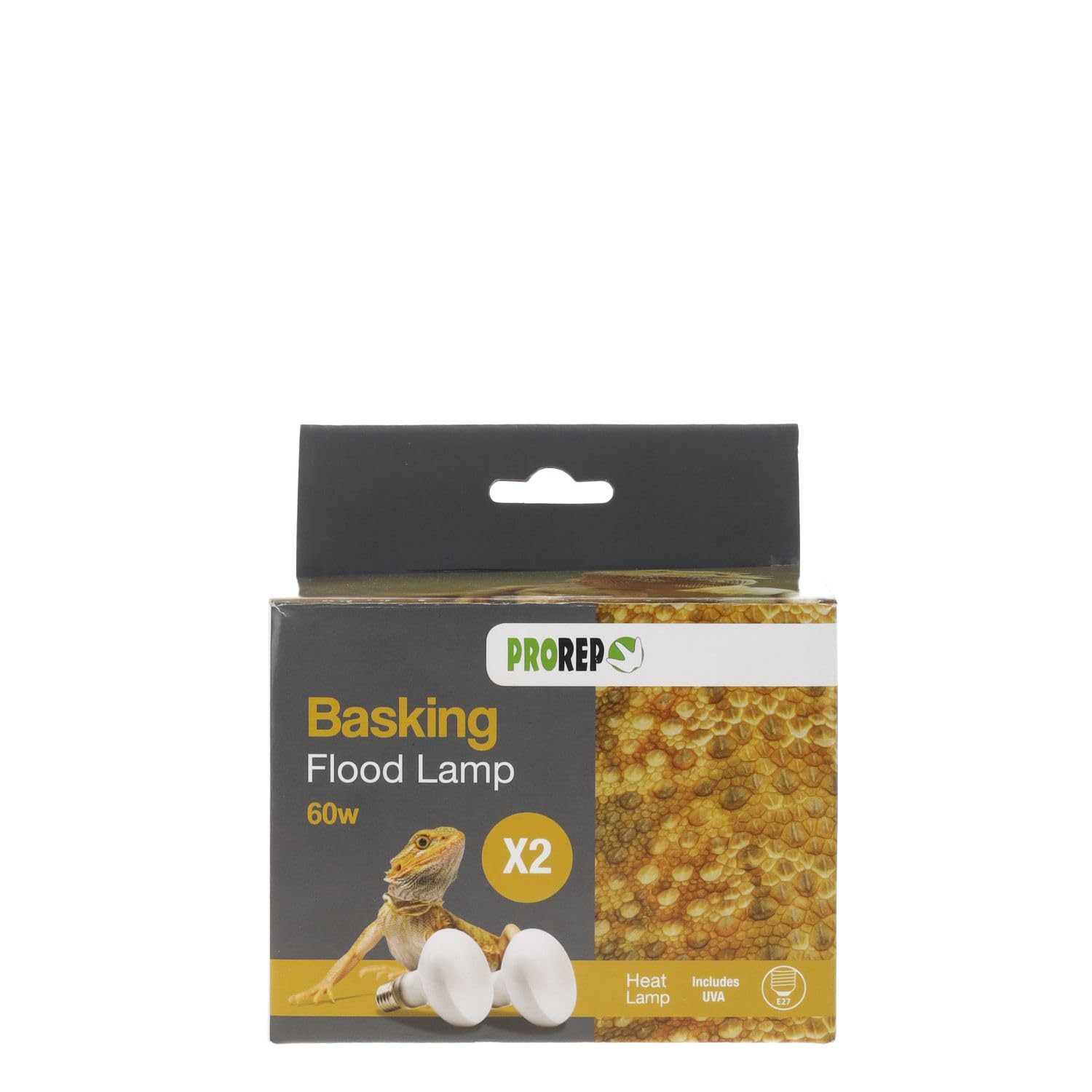 ProRep Basking Flood Bulb 60W ES Clear Reptiles | Pack of 2