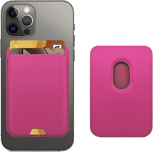 Miniatura 10 de Paquete de 2 Cartera magnética para teléfono compatible con Apple MagSafe Wallet para iPhone 16 Pro Max16 Pro16 Plus16 15 14, Mag Safe 3 Wallet para