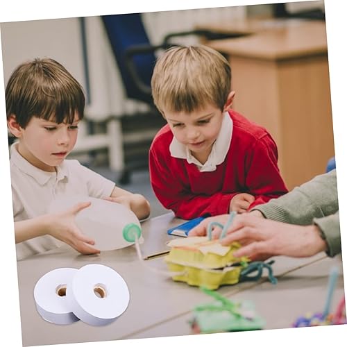 Miniatura 4 de 5 Uds. Cinta de temporizador de puntos Cinta de dos caras para manualidades, cinta adhesiva decorativa para manualidades, cinta de papel blanco