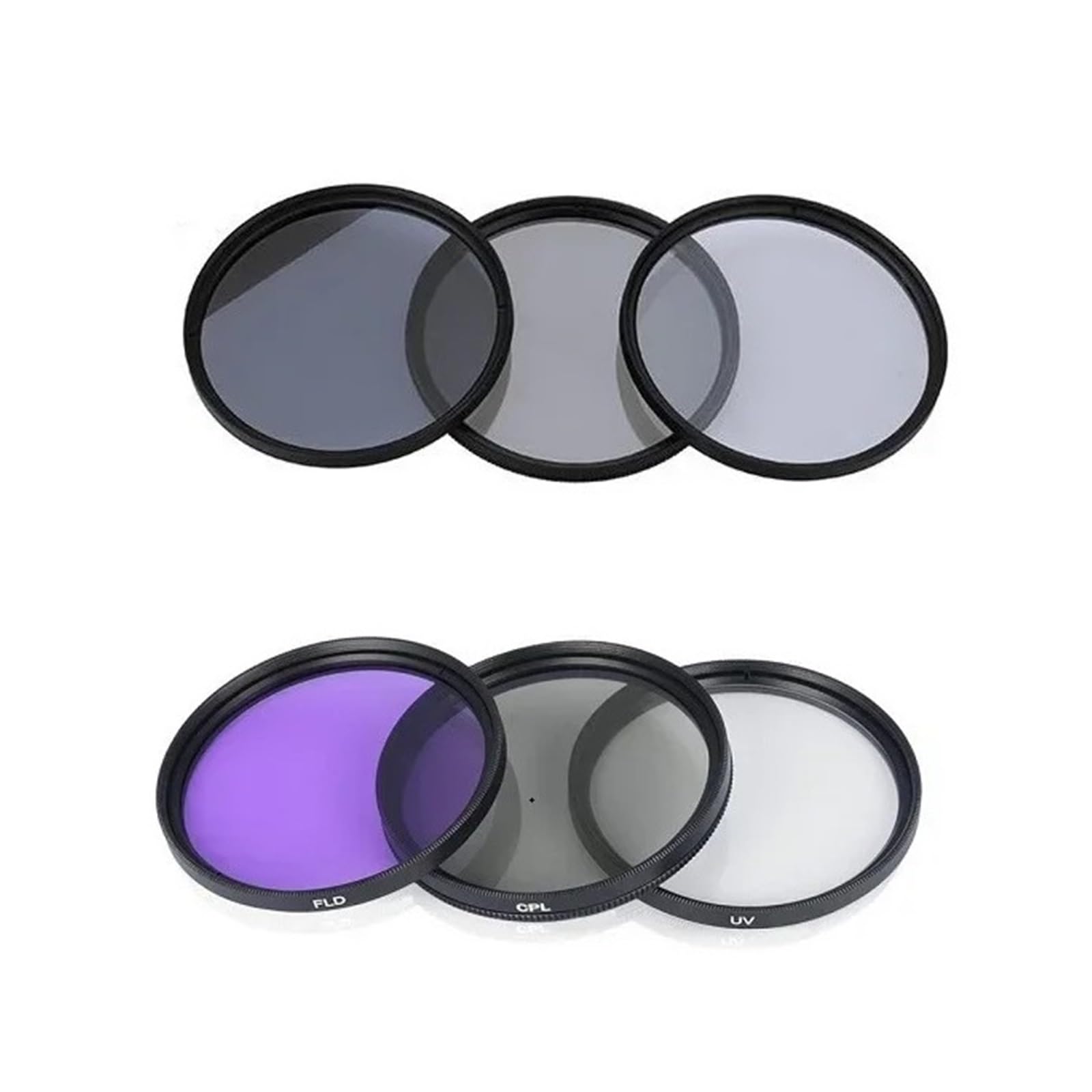 Compatible avec Le kit de filtres Canon 6 en 1 49-82 mm UV CPL ND