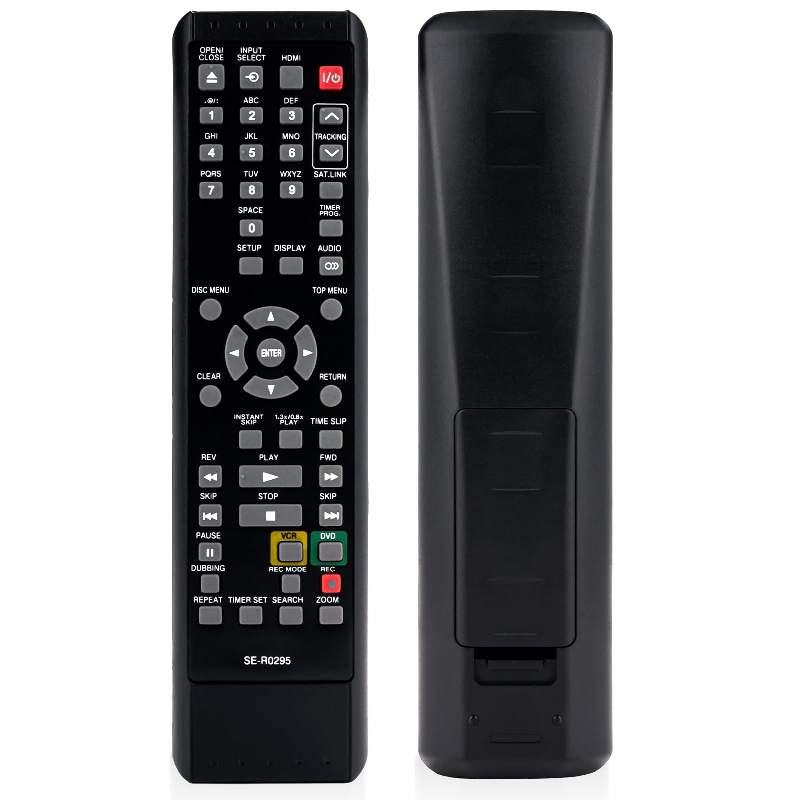 SE-R0295 pilot kompatybilny z Toshiba DVD VCR DKVR60KU DVR620KU D-VR610 D-KVR20 D-KVR2K0