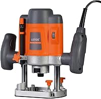 Vista 8 de Lotos ER001 Electric Plunge Wood Router with Edge, 110/120V