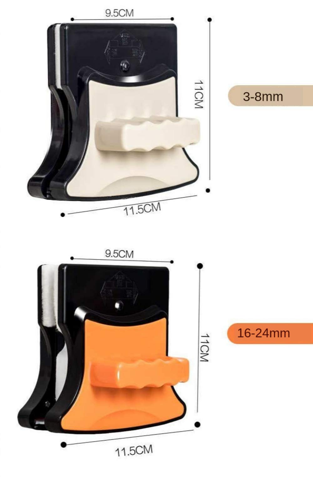 Limpiador De Limpiacristales Magnético De Doble Cara Para Doble Acristalamiento, Limpieza De Ventanas Magnética, Limpiaparabrisas Para Limpieza De Vidrios, Cepillo Para Uso De Ventanas, Tanques De Pec