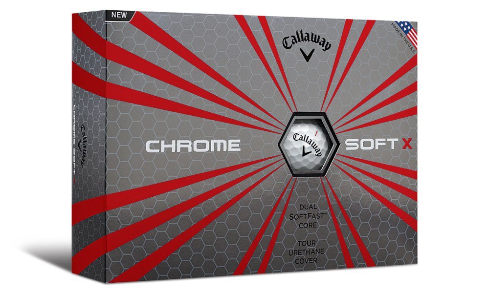 Callaway Chrome Soft X - Bolas de Golf Unisex Adulto