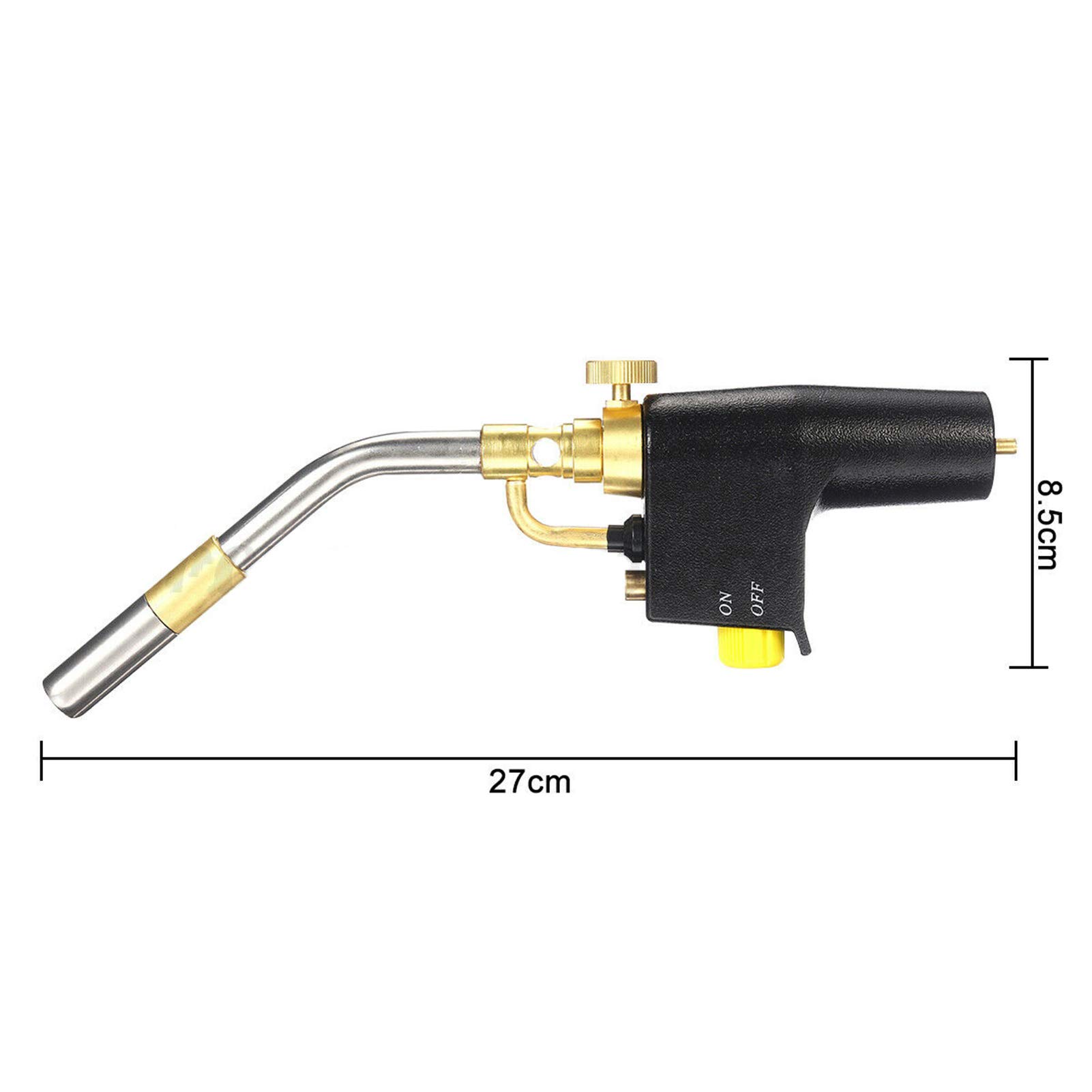 TS8000 Trigger Brass Mapp Gasbrenner Propan mit hoher Intensität einstellbar