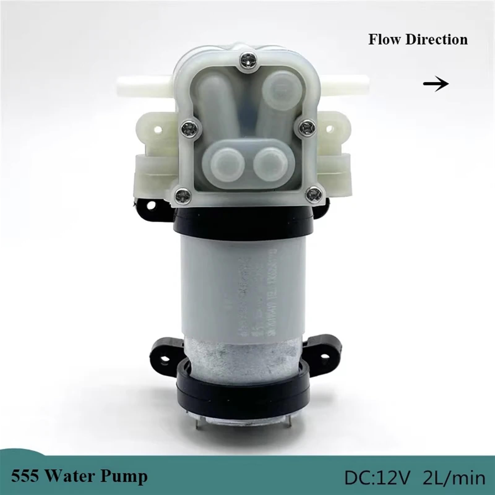 12V 555 Electronic Starter Diaphragm Water Pump Self-Priming Suction Water Pump DIY Aquarium Fish Tank Tea Table Pumping