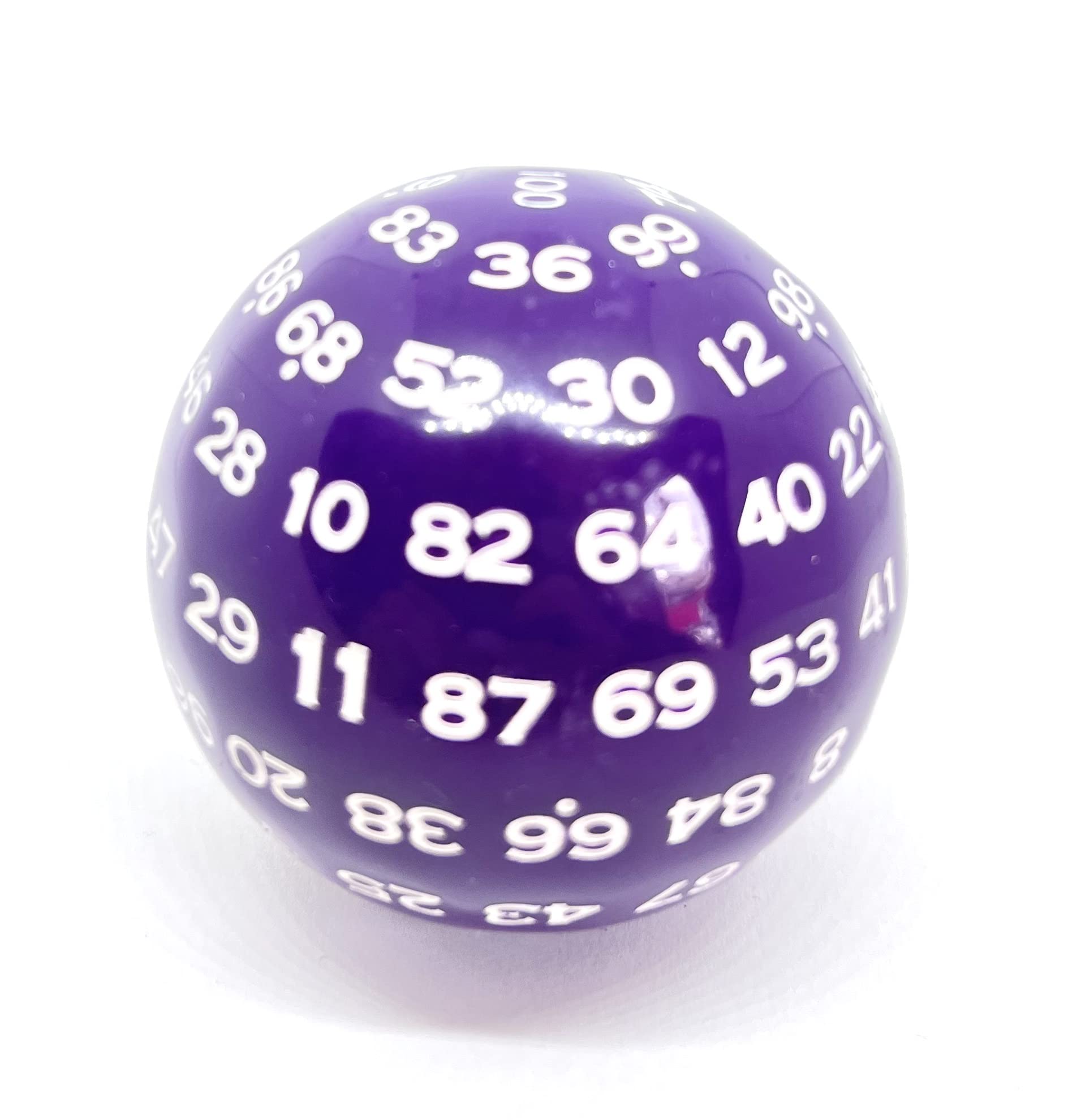Dice D100 Purple/White