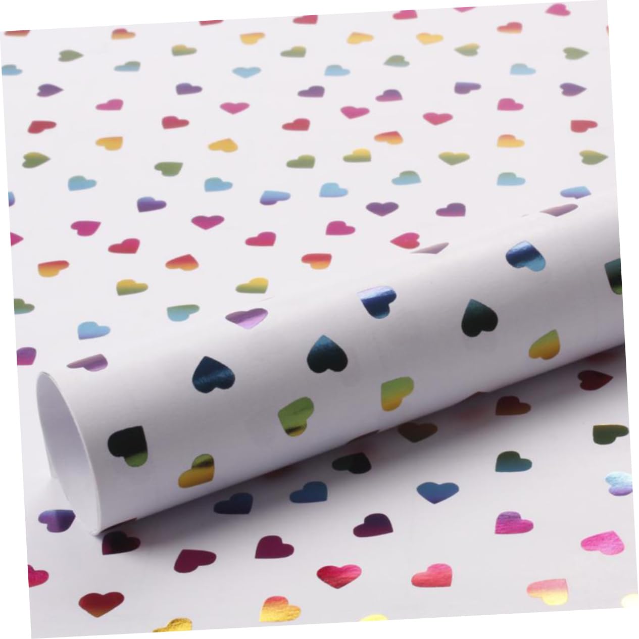 Healeved 3 Set Di Carta Da Imballaggio in Con Fiori Stelle E Puntini Motivo Per Progetti Fatti A Mano 3 Pezzi*3
