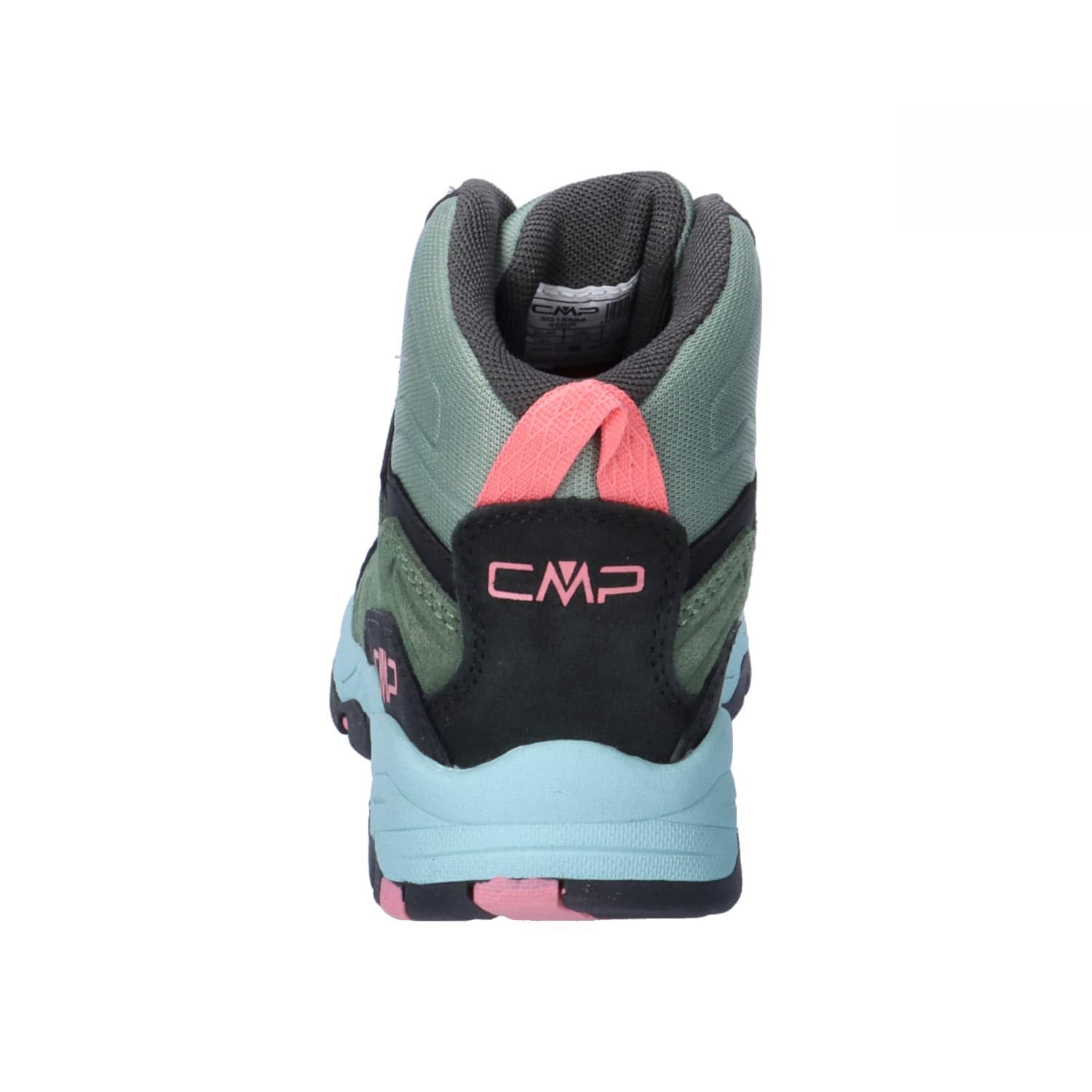 CMP Kids Melnick Mid Trekking Shoes WP, Botas para Senderismo Unisex niños, Green, 30 EU