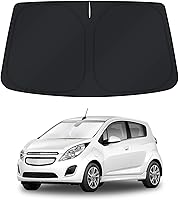 Vista 108 de KUST Parasol para parabrisas para BMW X1 F48 2016, 2017, 2018, 2019, 2020, 2021, 2022, accesorios de ajuste personalizado, parasol plegable