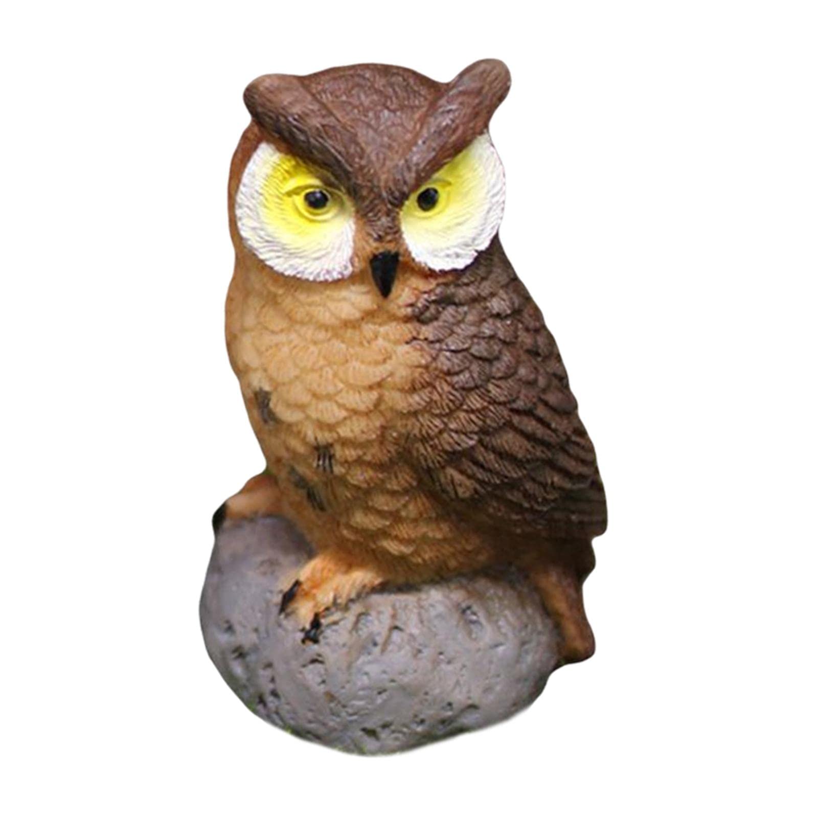 Figurine chouette résine petit cadeau idéal pour bureau et maison