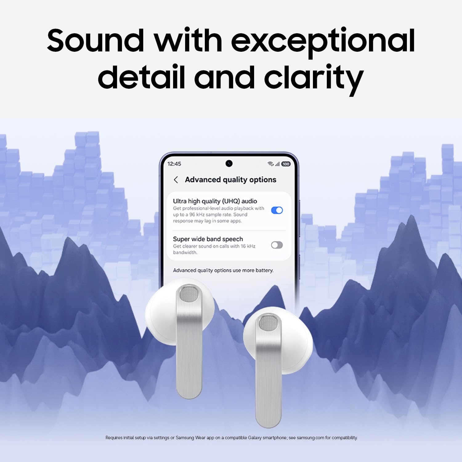 Samsung Galaxy Buds 4 (2026) AI True Wireless Bluetooth Earbuds + $20 Gift Card, Noise Cancelling, Hi-Res Audio, 1-Way Speaker, New Fit, IP54, Live Translation, Black [US Version, 2 Yr Warranty]