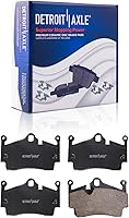 Vista 24 de Detroit Axle - Pinza de freno de disco delantera del lado del conductor + pastillas de freno de cerámica con repuesto de hardware para Ford F-150