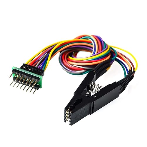 Clip de prueba de programador SOP16 SOP SOIC 16 SOIC16 Pin IC abrazadera de prueba SOP16 a DIP8 clip de flash para 25 Series RT809F TL866CS TL866A