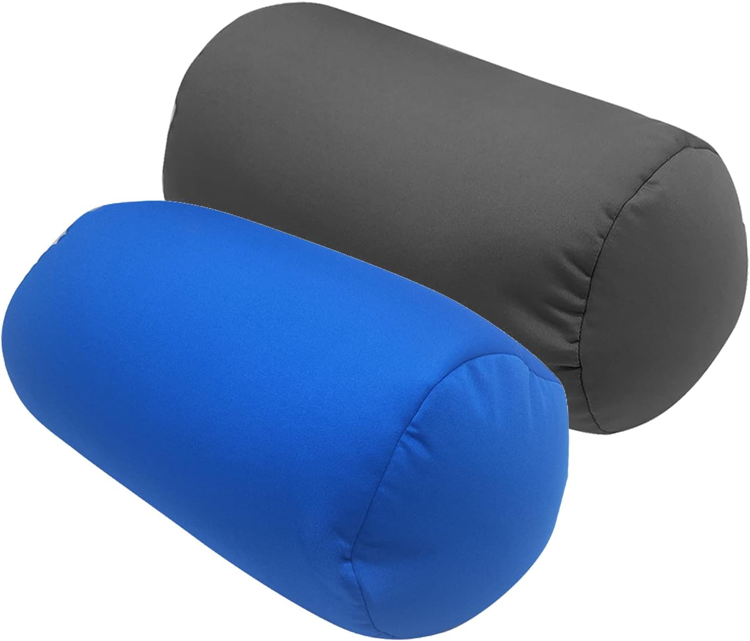 2Pcs Microbead Neck Roll Pillow, Squishy Neck or Back