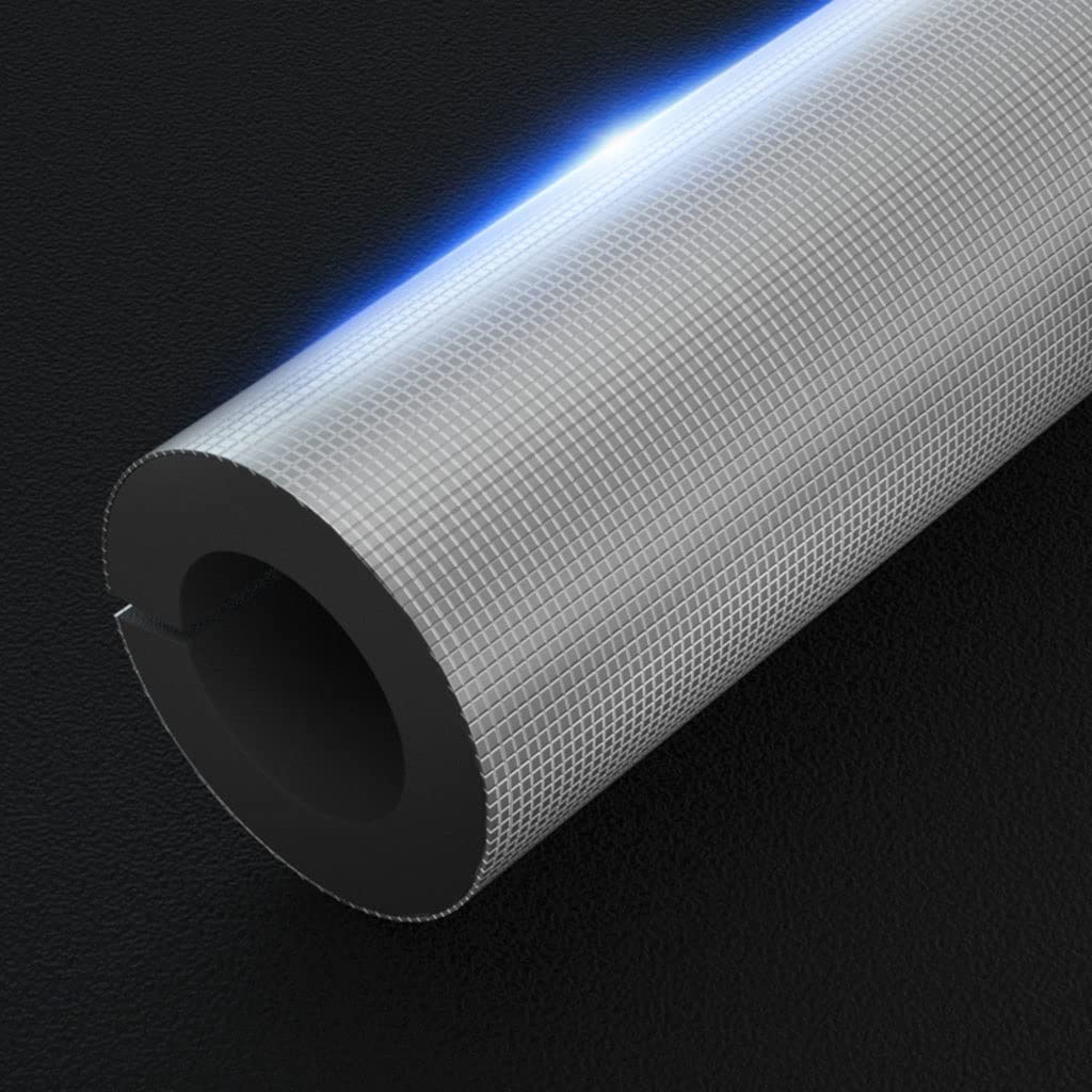 BBGS Tuyau en Mousse Tube D'isolation, 3 Pièces Mousse D'isolation de Tuyau Tuyaux en Retard Rouleau d'emballage Couvertures Industrielles, Caoutchouc Antigel Isolation Tuyau