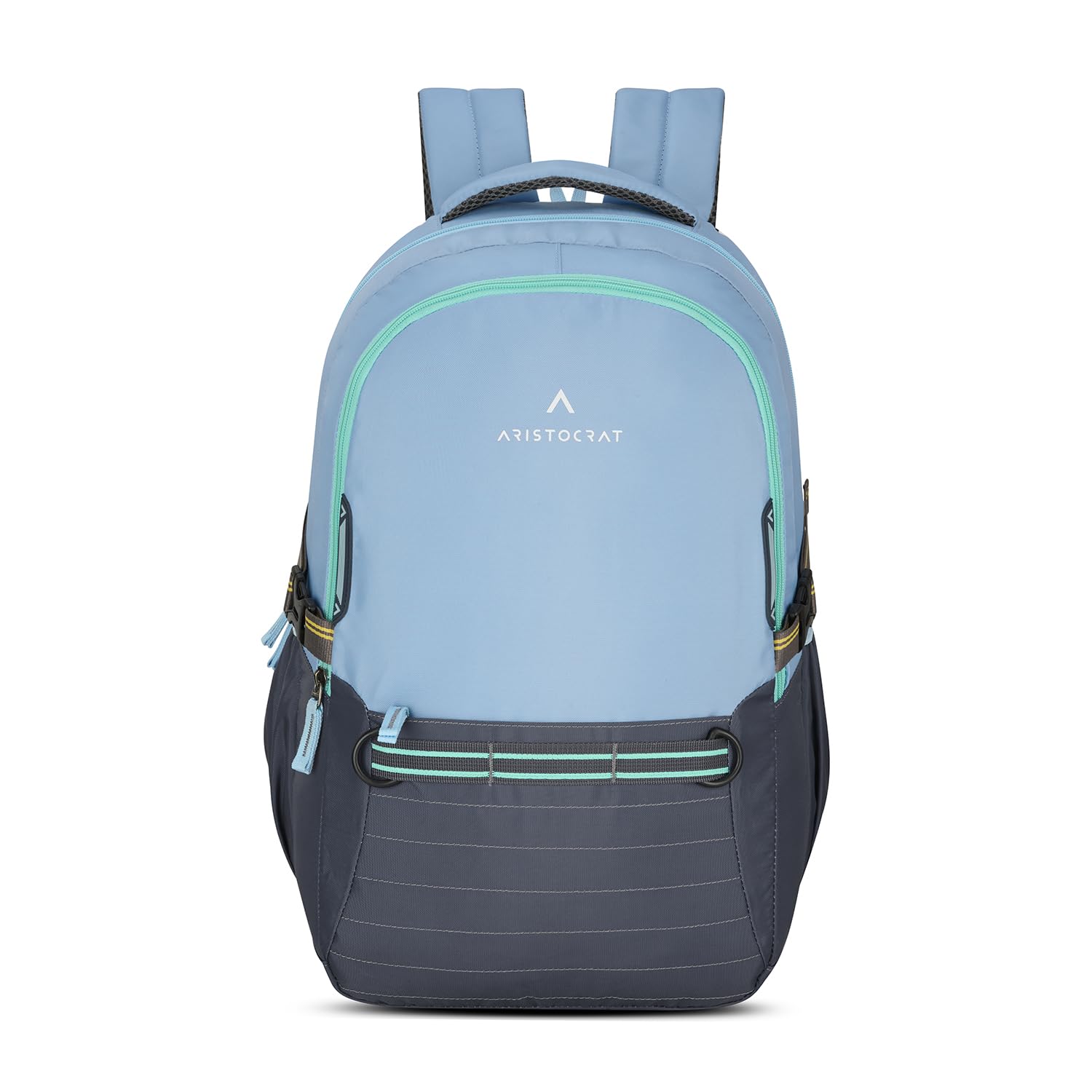 aristocrat Chip 15.6" Compatible Laptop Backpack 32L | 2 Compartments with Quick-Access Front Pocket | Tablet Sleeve, Rain Cover & Bottle Holders | Office & Casual Backpack for Men & Women-picture-42
