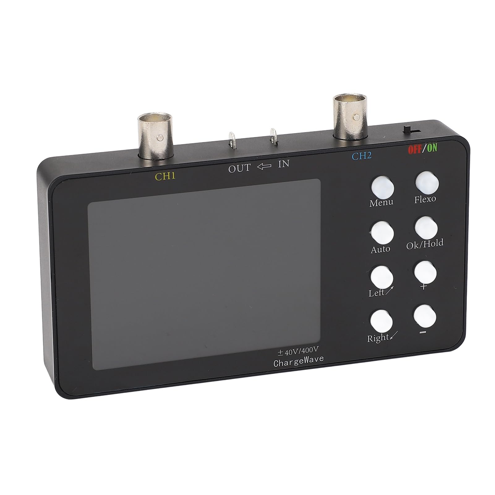 Oscilloscopio Digitale 2 Canali 50MHz con 2 Sonde Incluse Kit Completo Cavo Ricarica Cacciavite