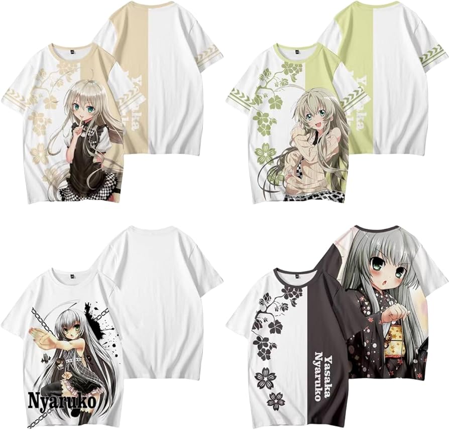 這いよれ! ニャル子さん Tシャツ Lサイズ 漫画 アニメ 映画 ゲーム 声優 Amazon.co.jp: 這いよれ! ニャル子さん tシャツ 半袖 八坂ニャル子