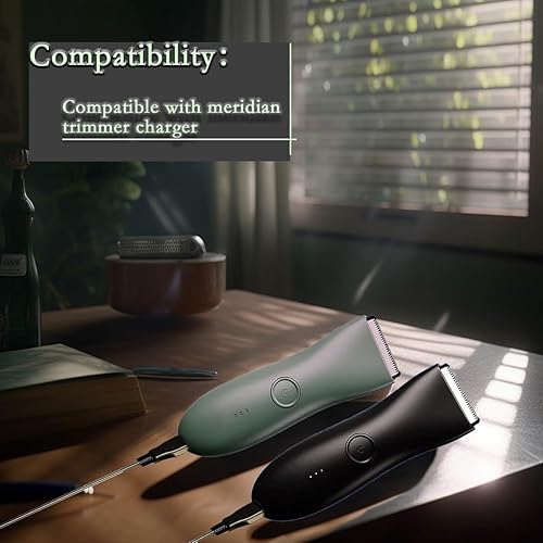 Miniatura 2 de Cable de repuesto para cargador Meridian Grooming  Cable de alimentación para cargador de afeitadora Meridian  Cable cargador adaptador para