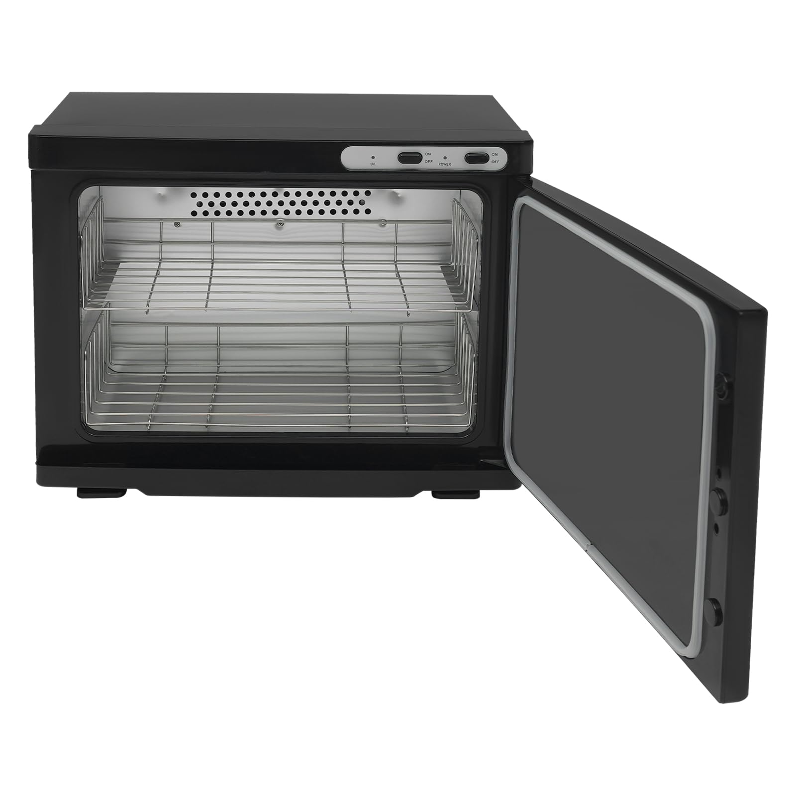 Scaldasalviette da 23 l, 80 °C + UV, per salone e famiglia (nero)