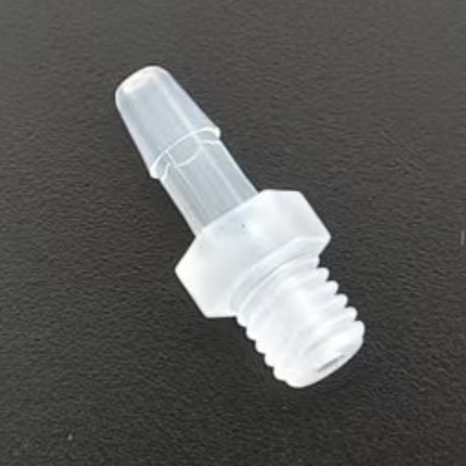 Hose Barb Fittings M5 Male Thread Adapter Pipe Connector for Laboratory and Food Machinery - 50 Pack(2.4mm 3/32inch M5)