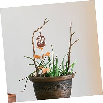 Amazon｜OUNONA 1ピーシーミニチュアアイドケージペンダント