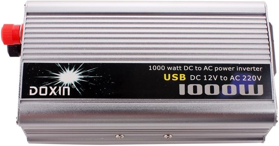 USB 1000W Car Converter DC 12V to AC 220V Power Inverter Electronic USB Port