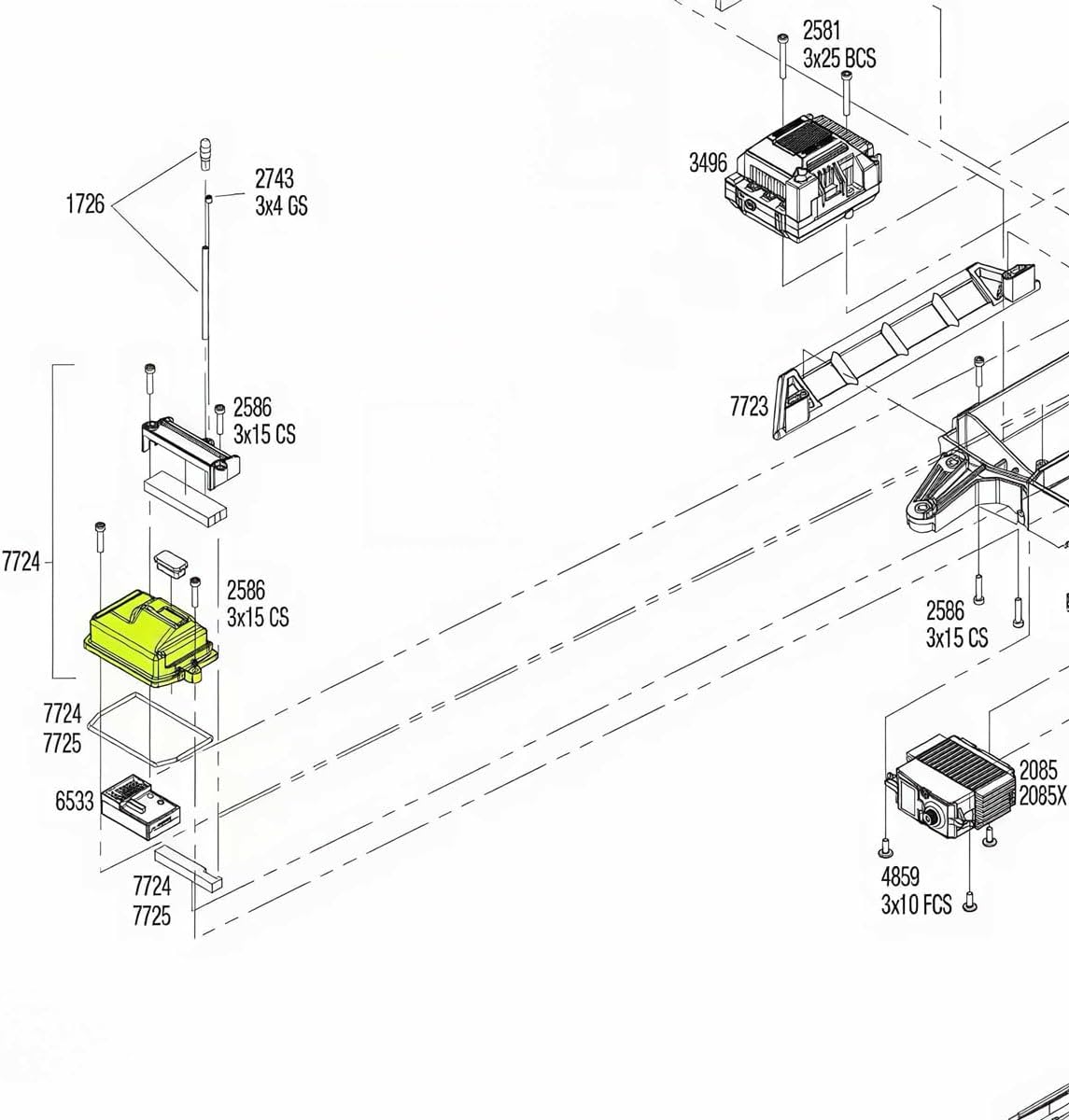 Aluminum RC Receiver Box ESC Bracket Mount Support Upgrade for 1/5 X-MAXX 6S, 1/5 X-MAXX 8S, 1/6 4WD XRT 8S Monster Truck RC Car, Replacement of Parts #7724（Red）