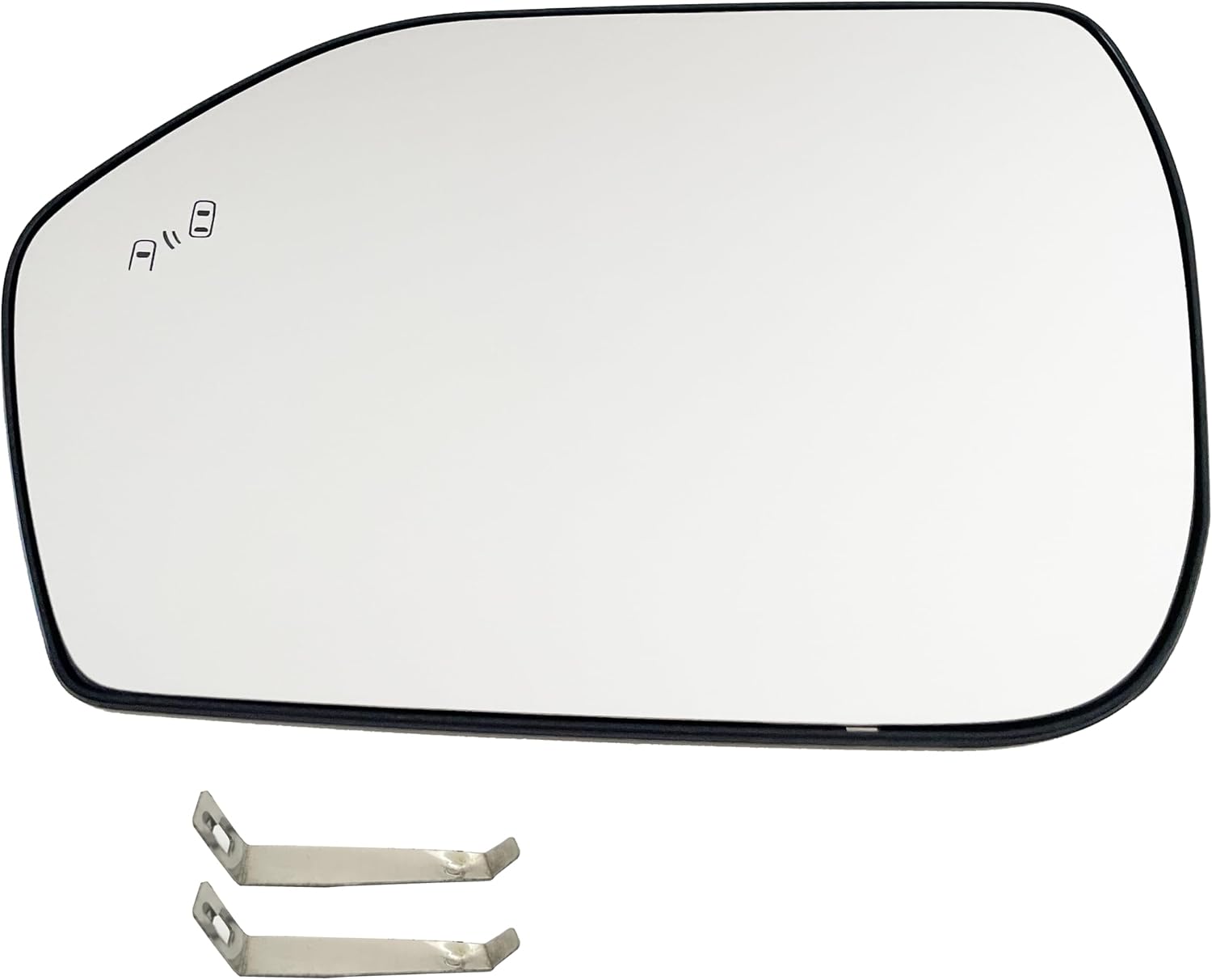 Driver Side Mirror Glass Compatible with Ford Explorer 2020 2021 2022 2023 2024 2025 Left Mirror Glass Heated BSD with Blind Spot Detection with Backing Plate