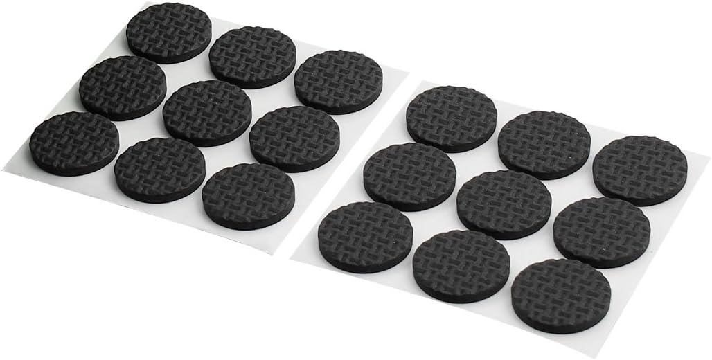 Rubber Furniture Round Anti Scratch Protection Pads Cover 25mm Dia 432pcs Black (id: b65 af4 a48 2bf 1d6